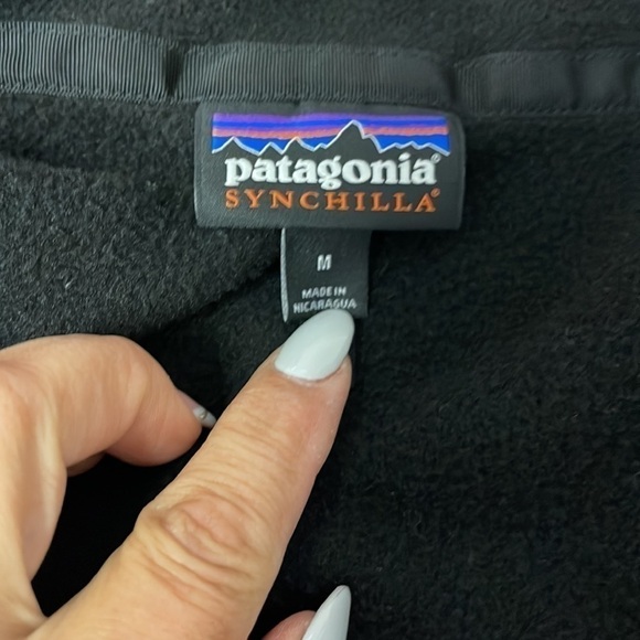 PATAGONIA women’s fleece zipper vest, size M - Picture 8 of 9